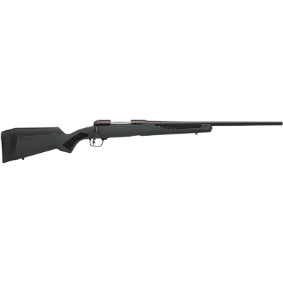 Savage Arms 57173 110 Hunter 6.5 Creedmoor 4+1 24", Matte Black Metal, Gray Fixed AccuStock with Accufit