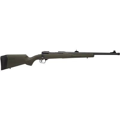 Savage Arms 57534 110 Hog Hunter 350 Legend 4+1 18", Matte Black Metal, OD Green Synthetic Stock