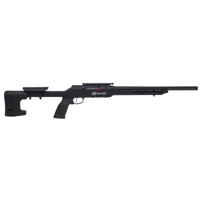 Savage Arms 47248 A22 Precision Full Size Semi-Auto 22 LR 10+1 18" Barrel, Matte Black Metal Finish & Adjustable MDT ACC Aluminum Chassis Matte Black Stock
