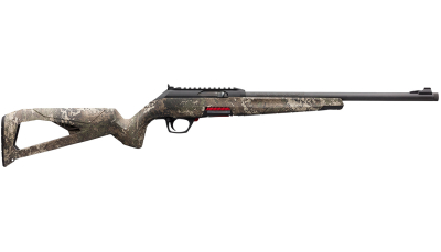 Winchester Repeating Arms 521111102 Wildcat SR 22 LR Caliber with 10+1 Capacity, 18" Threaded Barrel, Matte Black Metal Finish & TrueTimber Strata Synthetic Stock Right Hand (Full Size)