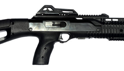 Hi-Point 995TSNTB 995TS Carbine 9mm Luger Caliber with 16.50" Barrel, 10+1 Capacity, Black Metal Finish, Black All Weather Molded Stock & Black Polymer Grip Right Hand