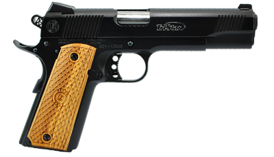 TriStar 85614 American Classic II 1911 9mm Luger 9+1, 5" Stainless Steel Barrel, Blued Serrated Steel Slide, Blued Steel Frame w/Beavertail, Wood Grip