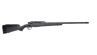 Savage Arms 57894 Impulse Mountain Hunter 308 Win 4+1 22" Threaded Proof Research Carbon Fiber Barrel, Gray AccuStock with Black Rubber Cheek Piece and Grips