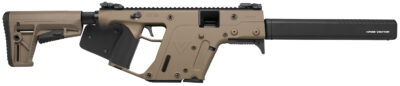 Kriss USA KV90CFD22 Vector CRB G2 *CA Compliant 9mm Luger 10+1 16" Black Steel Barrel, Flat Dark Earth Cerakote Polymer Receiver, Flat Dark Earth Synthetic Stock, Black California Paddle Grip