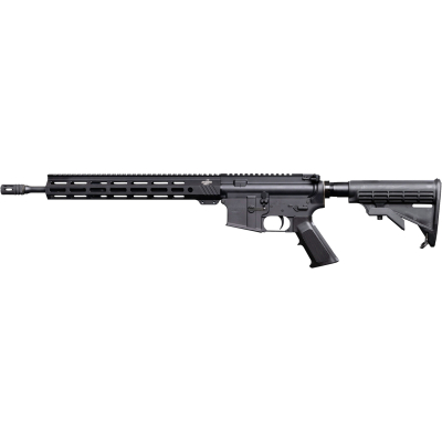 Bushmaster 1010017BLK QRC II 5.56x45mm NATO 10+1 16", Black, Collapsible Carbine Stock, A2 Grip, 14" M-LOK Handgaurd