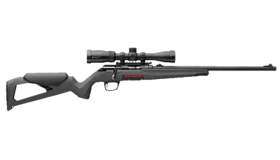 Winchester Repeating Arms 525233102 Xpert Combo Full Size 22 LR 10+1 18" Matte Black Barrel, Drilled & Tapped Steel Receiver, Gray Synthetic Molded Stock, Vortex Crossfire II 2-7x32mm Scope