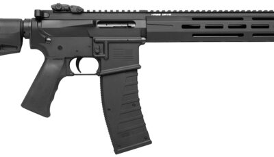 Kriss USA DM22CBL10 DMK22C  Full Size 22 LR 25+1 16.50" Black Nitride Steel Threaded Barrel, Black Aluminum Receiver, Black Synthetic 6 Position Stock, Black Polymer Grips