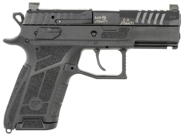 CZ-USA 91660 P-09 C Nocturne Luminescent Optic Ready 9mm 15+1 3.74" Black
