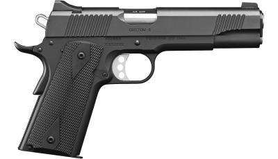 Kimber Mfg.,inc 3200001CA Custom II (CA) 45 ACP 7+1 5" Matte Black Front Serrations Steel Slide Black Synthetic Double Diamond Grip