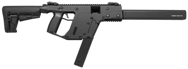 Kriss USA KV45CBL20 Vector CRB G2 45 ACP 30+1 16" Black Chrome Moly Barrel, Black Polymer Receiver, Black Synthetic 6 Position Stock, Black Polymer Grip