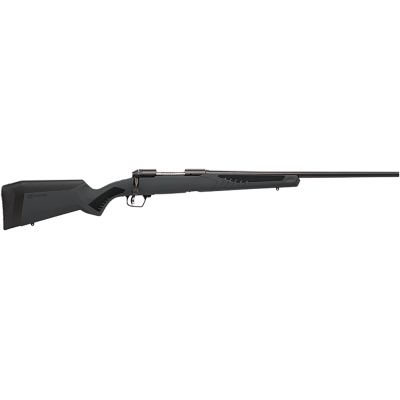 Savage Arms 57065 110 Hunter 308 Win 4+1 22", Matte Black Metal, Gray Fixed AccuStock with Accufit