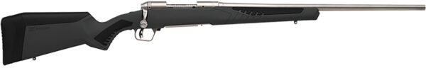 Savage Arms 57052 110 Storm 270 Win 4+1 22" Matte Stainless/ Button-Rifled Barrel, Matte Stainless/ Stainless Steel Receiver, Matte Gray/ Fixed AccuStock Stock, Right Hand