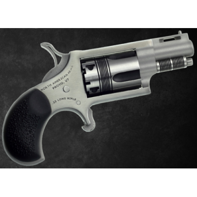 NORTH AMERICAN ARMS THE WASP 22LR REV 1-1/8" SS