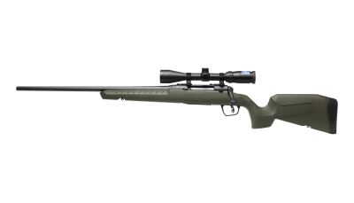 SAVAGE ARMS AXIS 2 CPT 400LEG BL/GRN LH