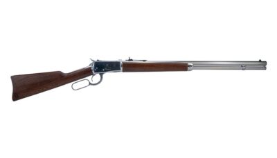 Heritage 92 Lever Action Rifle .44 Mag 12rd Capacity 24' Polished Stainless Octagon Barrel Wood Stock
