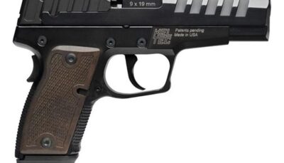 Kel-Tec P15 Handgun 9mm Luger 15rd Magazine 4" Barrel Black with Walnut Grips