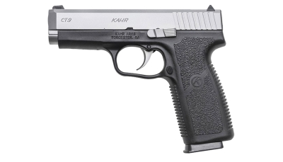 KAHR CT9 9MM 4'BLK/STS 8RD MAG