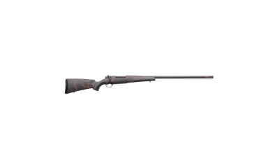 Weatherby Mark V Backcountry 2.0 Carbon 6.5 Creedmoor Rifle 4rd Magazine 22" Barrel Green and Brown