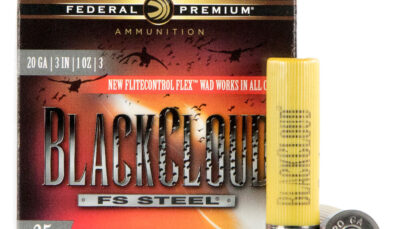 Federal PWBX2093 Black Cloud FS 20Gauge 3" 1oz 3Shot 25 Per Box/10 Case