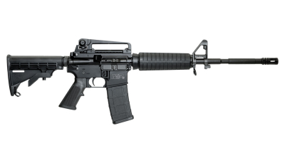 Smith & Wesson LE 311002 M&P15 with Carry Handle
Semi-Automatic 223 Remington/5.56 NATO 16" 30+1 6-Position Black Stk Black