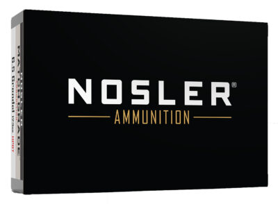 Nosler 44501 Match Grade  6.5Grendel 123gr Custom Competition Hollow Point Boat Tail 20 Per Box/10 Case