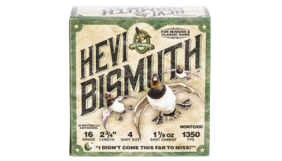 HEVI-Shot HS16704 HEVI-Bismuth  16Gauge 2.75" 1 1/8oz Bismuth 4Shot 25 Per Box/10 Case
