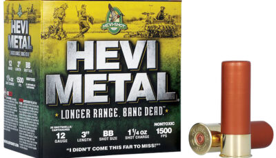 HEVI-Metal HS38088 HEVI-Metal Longer Range 12Gauge 3" 1 1/4oz BBShot 25 Per Box/10 Case