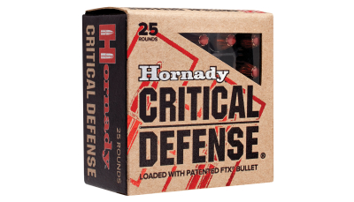 Hornady 90061 Critical Defense 327FederalMag 80gr Hornady Flex Tip eXpanding 25 Per Box/10 Case