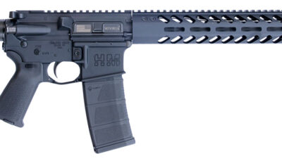 HM Defense HM15FMB556 Defender M5  5.56x45mm NATO Caliber with 16" Barrel, 30+1 Capacity, Black Hard Coat Anodized Metal Finish, Black Mil-Spec HM Stock & Enhanced Polymer Grip Right Hand