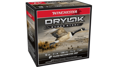Winchester Ammo XSC10T Drylok Super Steel Magnum 10Gauge 3.50" 1 5/8oz TShot 25 Per Box/10 Case