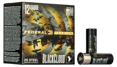 Federal PWBX1421 Black Cloud FS 12Gauge 3" 1 1/4oz 1Shot 25 Per Box/10 Case