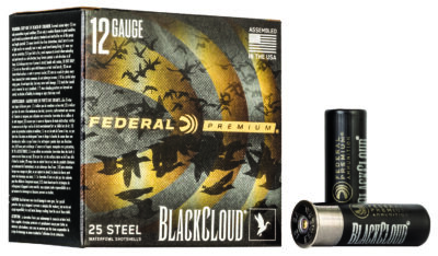 Federal PWBX1421 Black Cloud FS 12Gauge 3" 1 1/4oz 1Shot 25 Per Box/10 Case