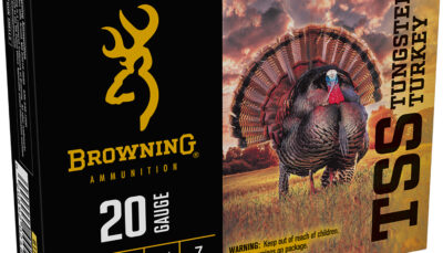 Browning Ammo B193922037 TSS Tungsten Turkey 20Gauge 3" 1 1/2oz Tungsten 7Shot 5 Per Box/10 Case