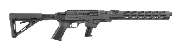 Ruger 19122 PC Carbine  9mm Luger 17+1 16.12" Threaded/Fluted Barrel, Type III Hard Coat Anodized Aluminum Alloy Receiver, Adjustable Magpul MOE Stock, M-LOK Accessory Slots, Optics Ready