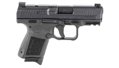 Canik HG5643N TP9 Elite Subcompact 9mm Luger 15+1/12+1, 3.60" Black Nitride Match Grade Barrel, Optic Ready/Serrated Steel Slide, Polymer Frame w/Picatinny Rail & Interchangeable Backstrap Grip