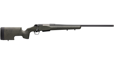 Winchester Guns 535732294 XPR SR 6.5 PRC Caliber with 3+1 Capacity, 22" Threaded Barrel, Black Perma-Cote Metal Finish & Black Webbed Green Grayboe Renegade Long Range Stock Right Hand (Full Size)