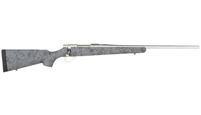 Howa HHS62511 M1500 HS Precision 6.5 Creedmoor 5+1 22", Stainless Steel Metal Finish & Gray Black Webbed Fixed HS Precision Stock