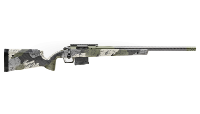 Springfield Armory BAW92265CMCFG 2020 WayPoint  6.5 Creedmoor 5+1 22" CF Evergreen Camo Hybrid Profile w/M-LOK Stock Mil-Spec Green Cerakote Right Hand