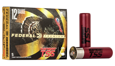 Federal PTSSX195F79 Premium Turkey Heavyweight TSS 12Gauge 3.50" 2 1/2oz 7/9Shot 5 Per Box/50 Case