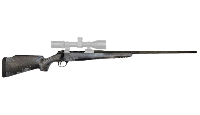 Fierce Firearms FRG65CM24BU Twisted Rage  Full Size 6.5 Creedmoor 4+1 24" Black Cerakote Fluted Threaded Barrel, Black Cerakote Steel Receiver, Urban Camo C3 Carbon Rage w/Pic Rail Carbon Fiber Stock