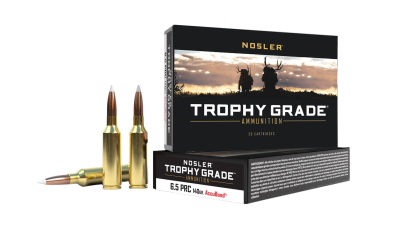 Nosler 61014 Trophy Grade  6.5PRC 140gr Nosler AccuBond 20 Per Box/10 Case