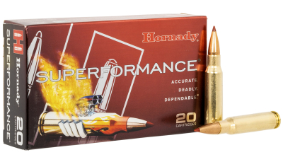 Hornady 80944 Superformance  308Win 150gr Copper Alloy eXpanding 20 Per Box/10 Case