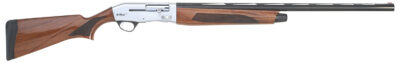 TriStar 24260 Viper G2 Pro 12 Gauge 3" 5+1 28" Black Barrel, Silver Cerakote Rec, Select Turkish Walnut Stock, Oversized Controls, 3 MobilChoke Included