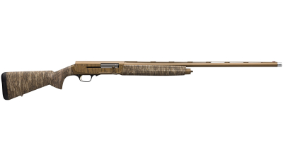 Browning 0118475005 A5 Wicked Wing Sweet Sixteen 16 Gauge 2.75" 4+1 26", Burnt Bronze Cerakote Barrel/Engraved Rec, Mossy Oak Bottomland Stock, Fiber Optic Sight, Oversized Controls, 3 Chokes Included