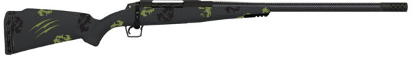 Fierce Firearms TROG300WIN22BF CT Rogue  300 Win Mag 3+1 22" Carbon Fiber Barrel, Black Cerakote Titanium Rec, Forest Camo Rogue Stock