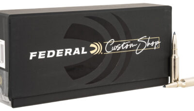 Federal FCS65CRDTA1SC Custom Rifle Ammo Custom Shop 6.5Creedmoor 130gr Terminal Ascent 20/Box