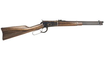 Chiappa Firearms 920336 1892 Trapper Carbine 45 Colt (LC) 8+1 16" Blued Barrel, Color Case Hardened Receiver, Oiled Walnut Stock, Adjustable Sight