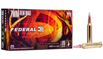 Federal F7RFS2 Fusion  7mmRem 175gr Bonded Soft Point 20 Per Box/10 Case