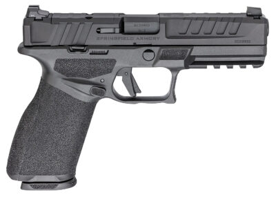 Springfield Armory EC9459B3D Echelon  9mm Luger 17+1/20+1 4.50", Black, Optic Cut Serrated Slide, Polymer Frame with Pic. Rail, Interchangeable Backstrap Grip, 3-Dot Tritium Sights
