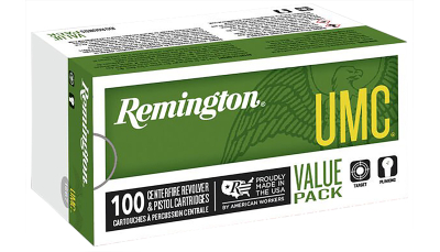 Remington Ammunition 23795 UMC Value Pack 40S&W 180gr Full Metal Jacket 100 Per Box/6 Case